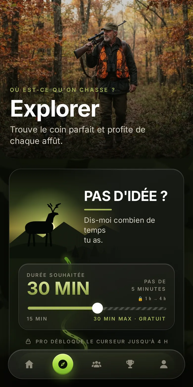 Aperçu de l'application Quarry